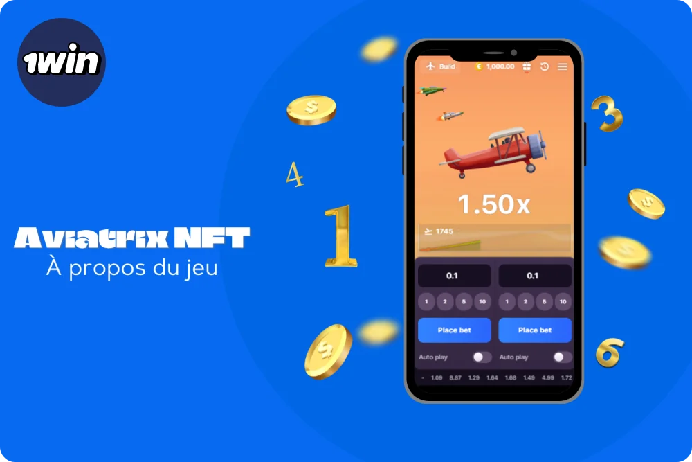 Le jeu de crash Aviatrix est unique en ce sens que les joueurs peuvent personnaliser leurs avions avec des éléments NFT