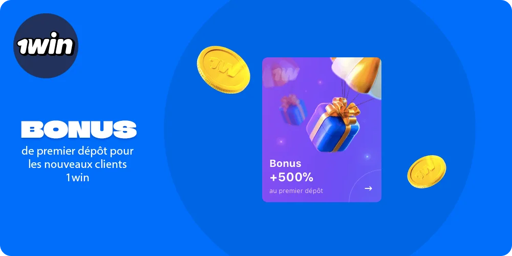 Informations succinctes sur le bonus de premier dépôt pour les nouveaux clients 1win