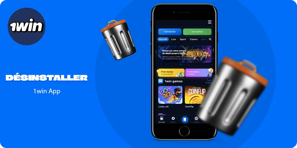 Guide Comment désinstaller 1win App?