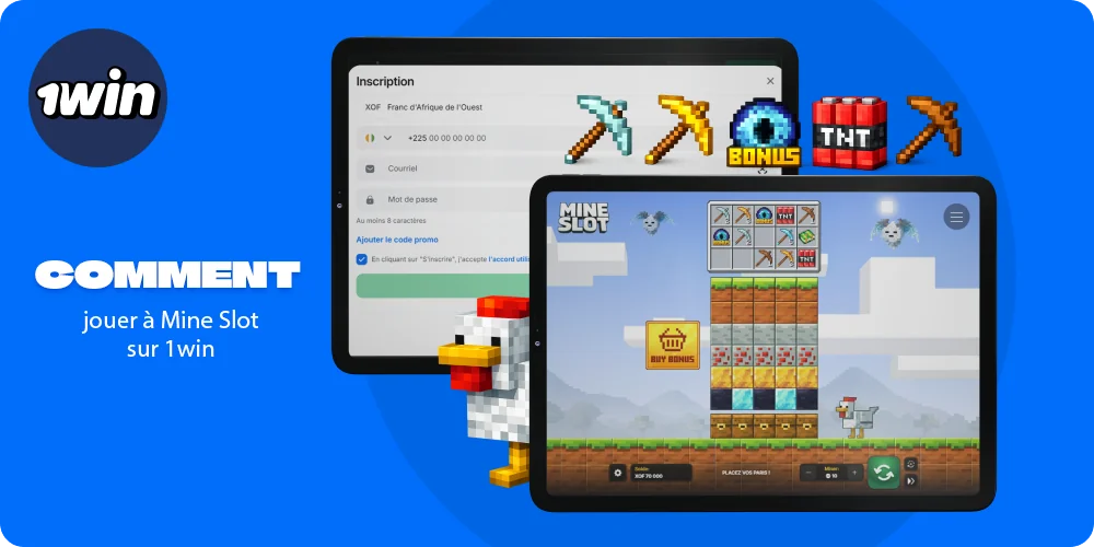 Tout savoir pour se lancer sur Mine Slot sur 1win et empocher ses premiers CFA
