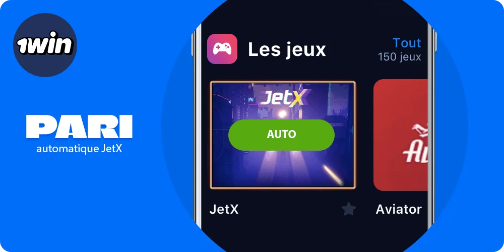 Brèves informations sur 1win JetX Auto Bet et la fonction de collecte automatique